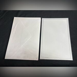 40 New! Printable Silver Border Cardstock Invitations Includes 30 Envelopes